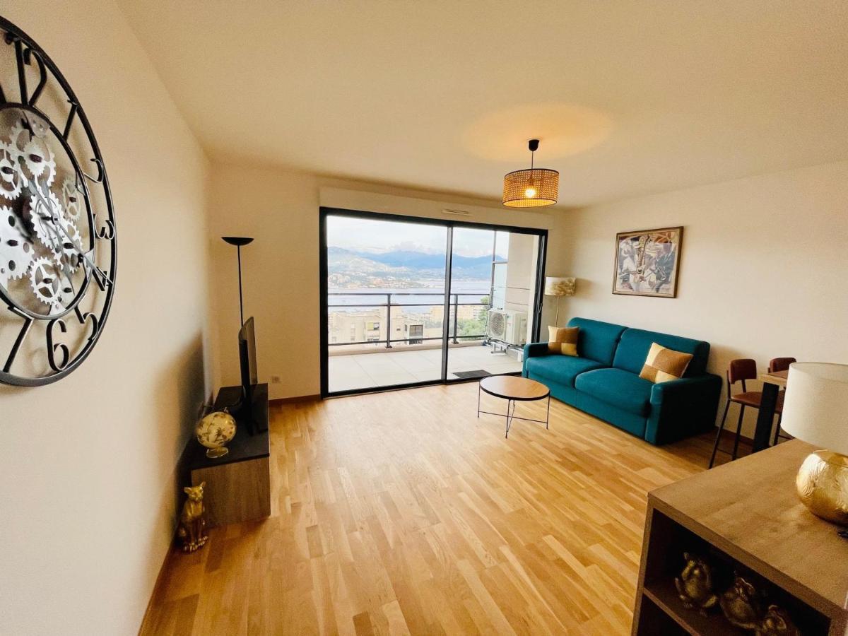 Ajaccio T2 Grand Standing Neuf Vue Mer Centre-Ville & Plages Exterior foto